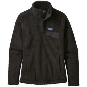Patagonia Black Re-Tool Snap-T Pullover - Size L